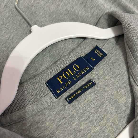 Polo Ralph Lauren | grey pima soft touch polo - Picture 2 of 5